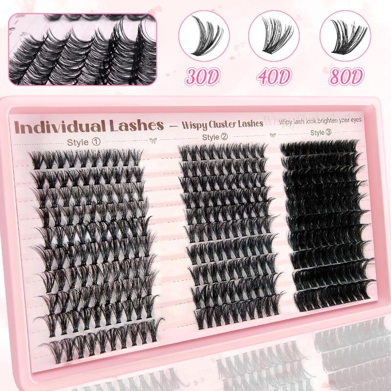 Eyelash Extension Volume Lashes - رموش صناعية كثيفة 30/40/80D، رموش D-Curl،