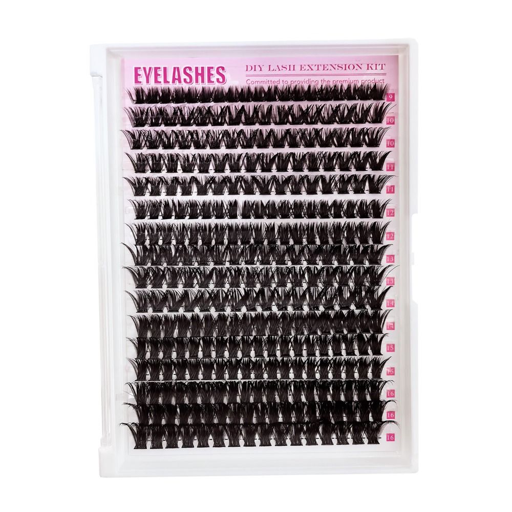Faux Mink Lash - رموش صناعية بمظهر طبيعي، تصميم مجمع