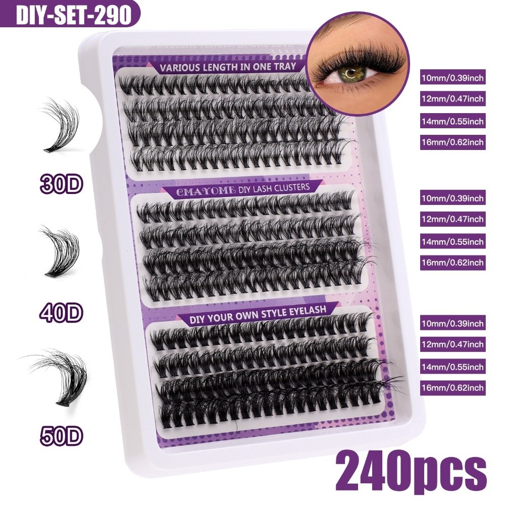 Faux Mink Lash - رموش صناعية بمظهر طبيعي، نمط خفيف،