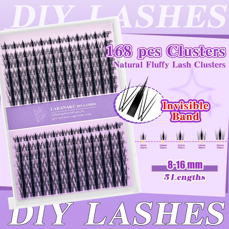 Lashes Eyelash Extension - رموش طبيعية كثيفة فردية سهلة التطبيق