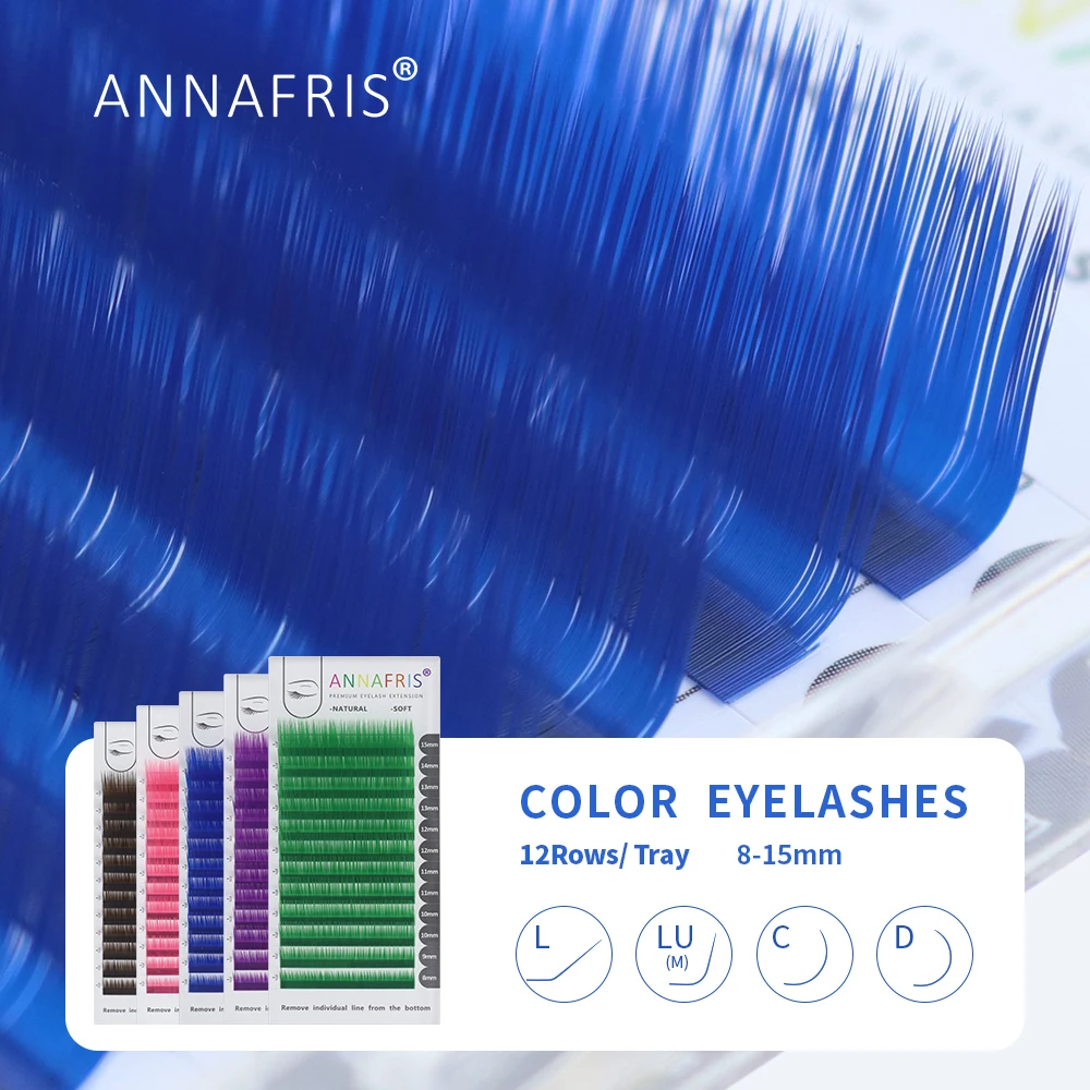 Lash Tile Palette - ANNAFRIS الفردية رموش مستعارة ملونة C