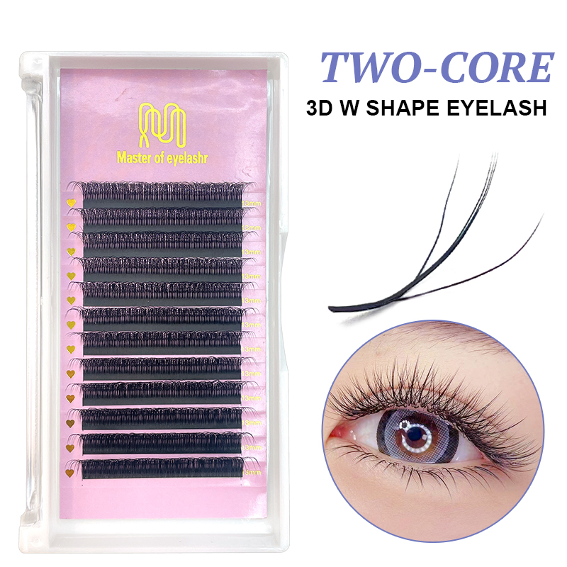 Eyelash Extension Y Shape - ملحقات الرموش الجنية على شكل W