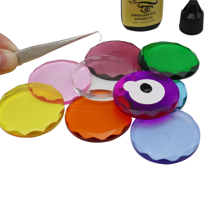 Lash Tile Palette - 1/3 قطعة لوحة زجاجية لتمديد الرموش