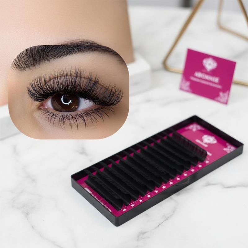 رموش صناعية فردية بأحجام متنوع - مراجعة Eyelash Extension Volume Lashes وسعره