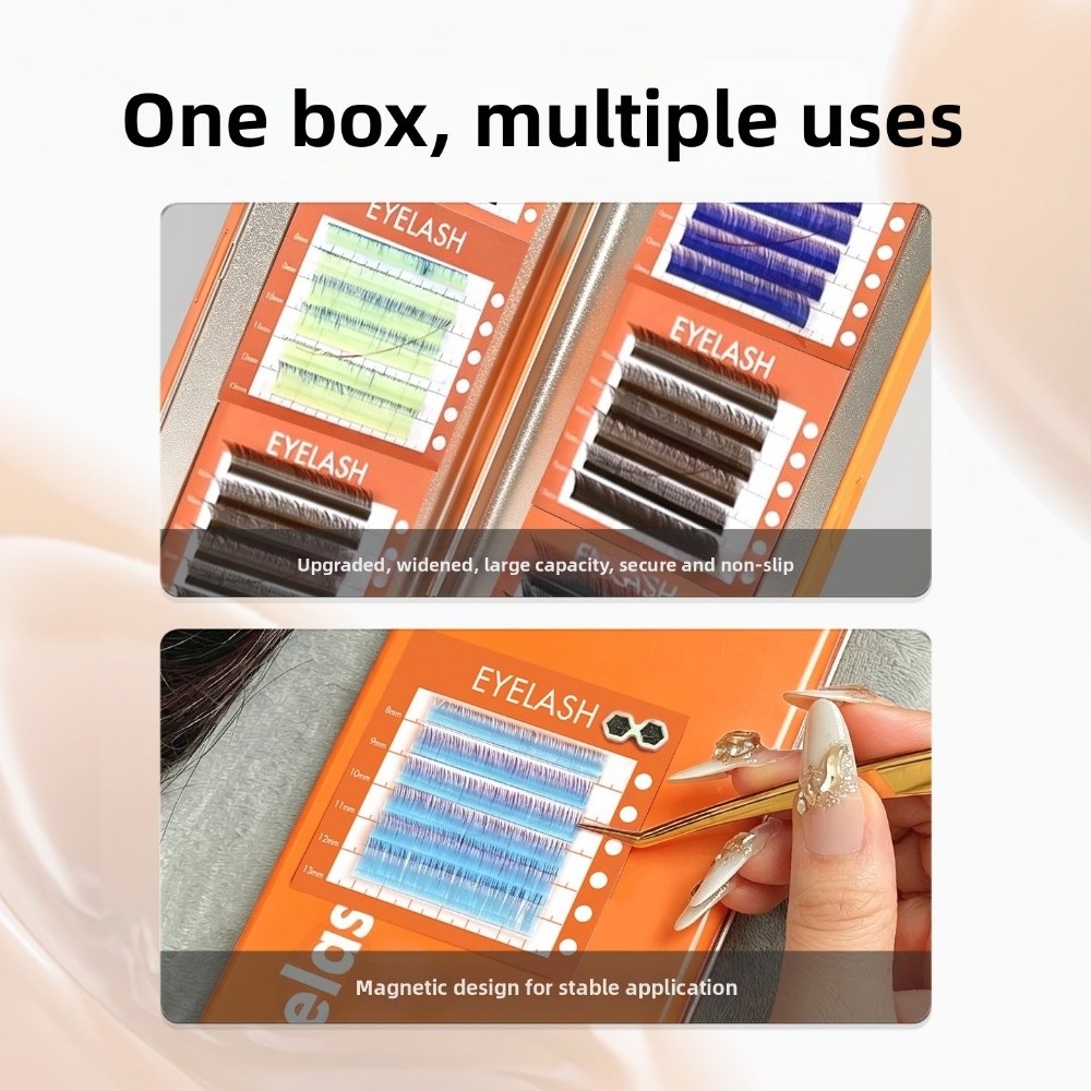صندوق تخزين مغناطيسي محمول للر - مراجعة Lash Tile Palette وسعره