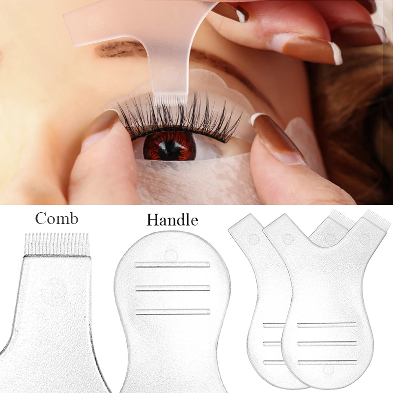 10 قطع/كيس أداة رفع الرموش على - مراجعة Eyelash Extension Y Shape وسعره