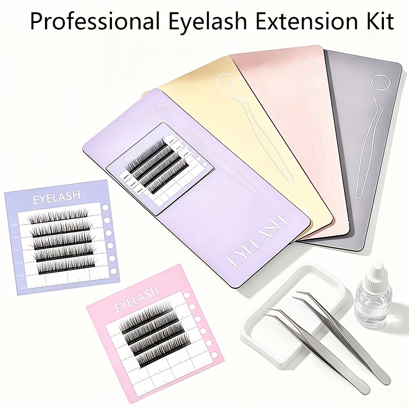 طقم احترافي لتمديد الرموش المغ - مراجعة Lash Tile Palette وسعره