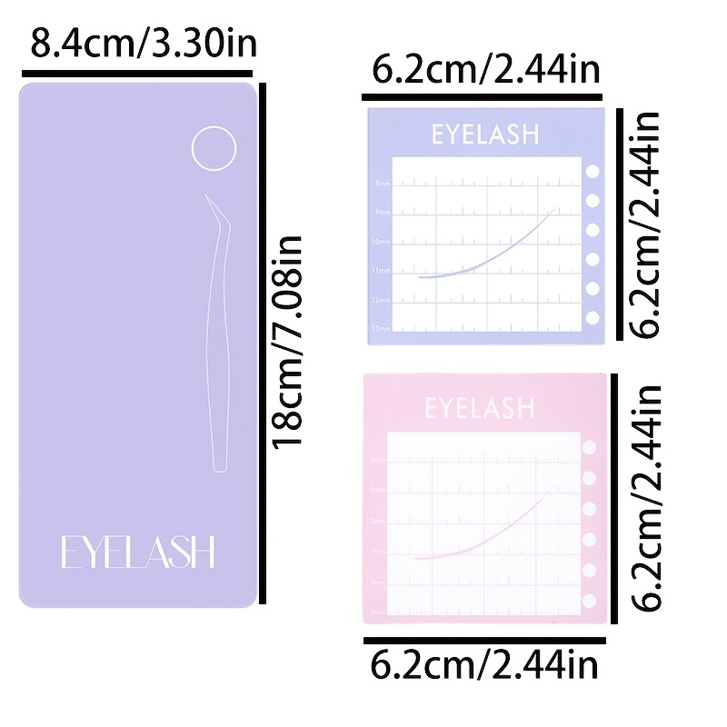 طقم احترافي لتمديد الرموش المغ - مراجعة Lash Tile Palette وسعره