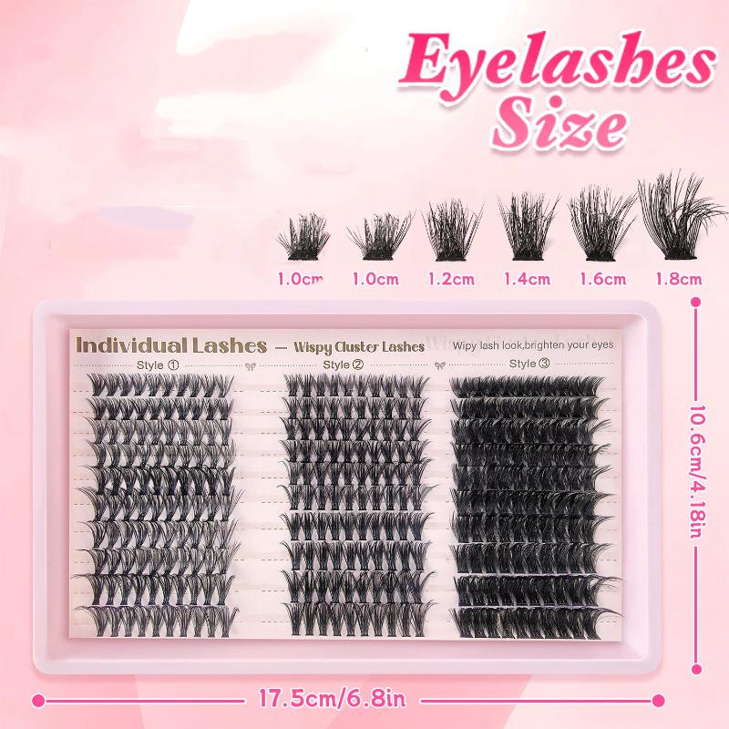 طقم تمديد الرموش DIY مع رموش ف - مراجعة Eyelash Extension Volume Lashes وسعره