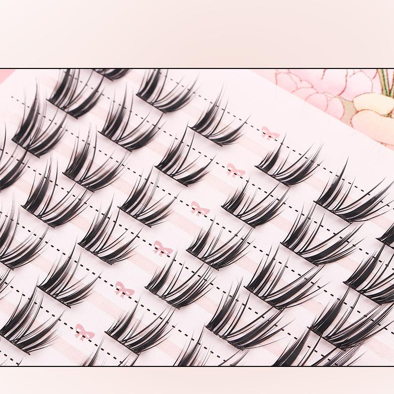 رموش صناعية طبيعية بـ 10 صفوف، - مراجعة Lashes Eyelash Extension وسعره