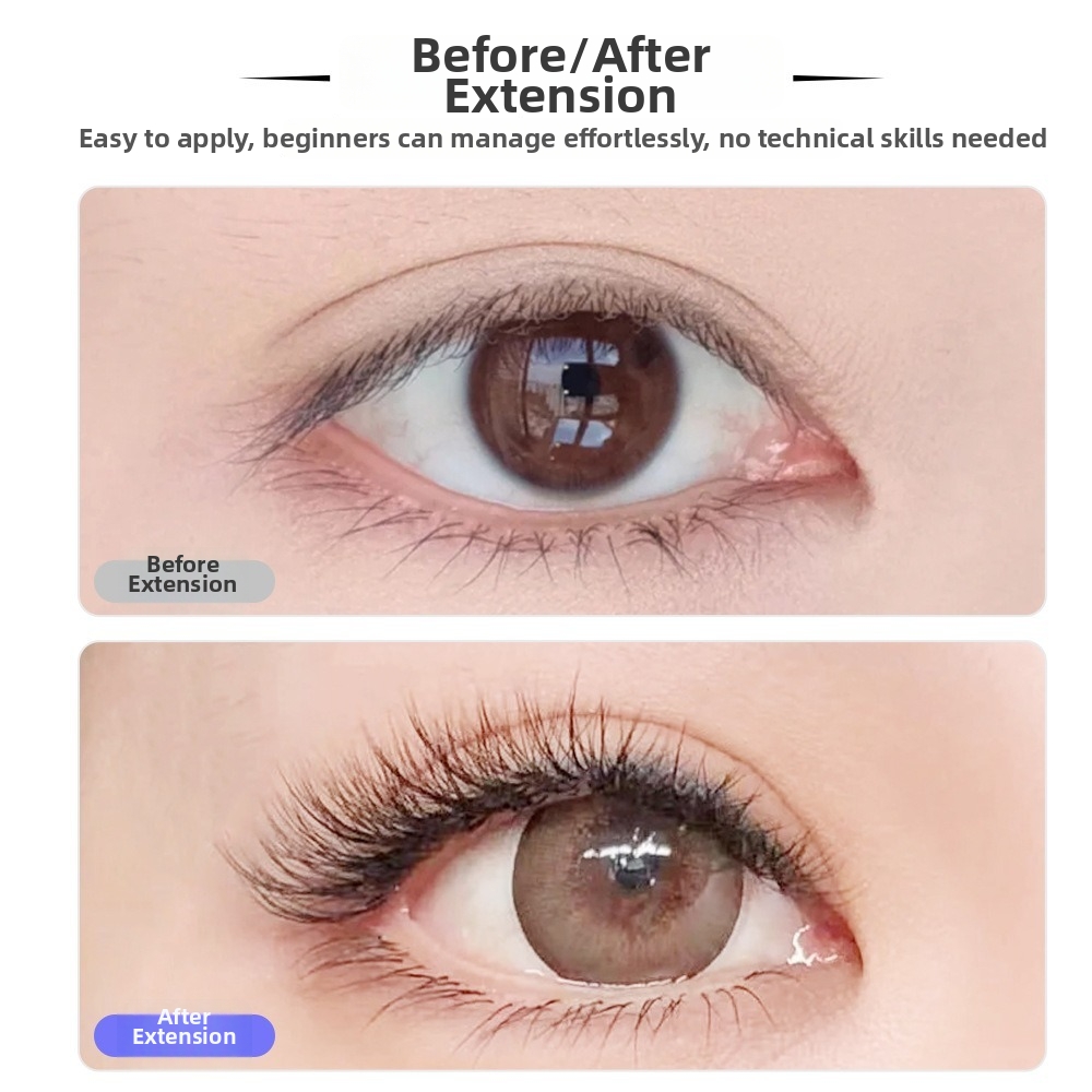 رموش صناعية جديدة ثلاثية ورباع - مراجعة Eyelash Extension Volume Lashes وسعره