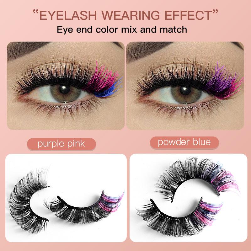 7 أزواج من الرموش الصناعية الم - مراجعة Eyelash Extension Volume Lashes وسعره