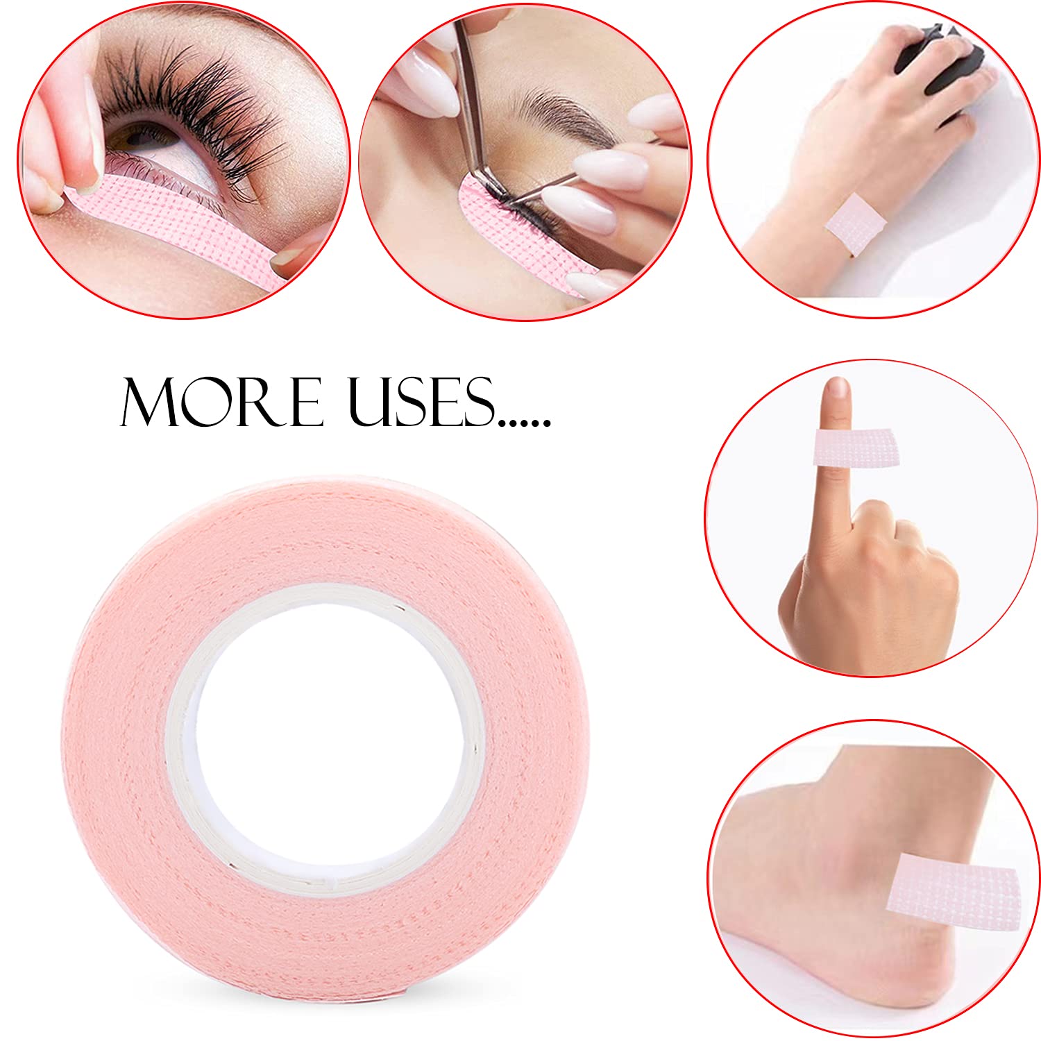 6 لفات من شريط الرموش، شريط لا - مراجعة Eyelash Extension Class وسعره