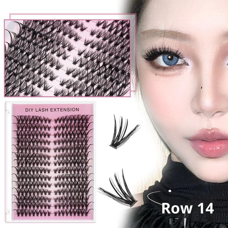 20 قطعة من الرموش الصناعية الف - مراجعة Lashes Eyelash Extension وسعره