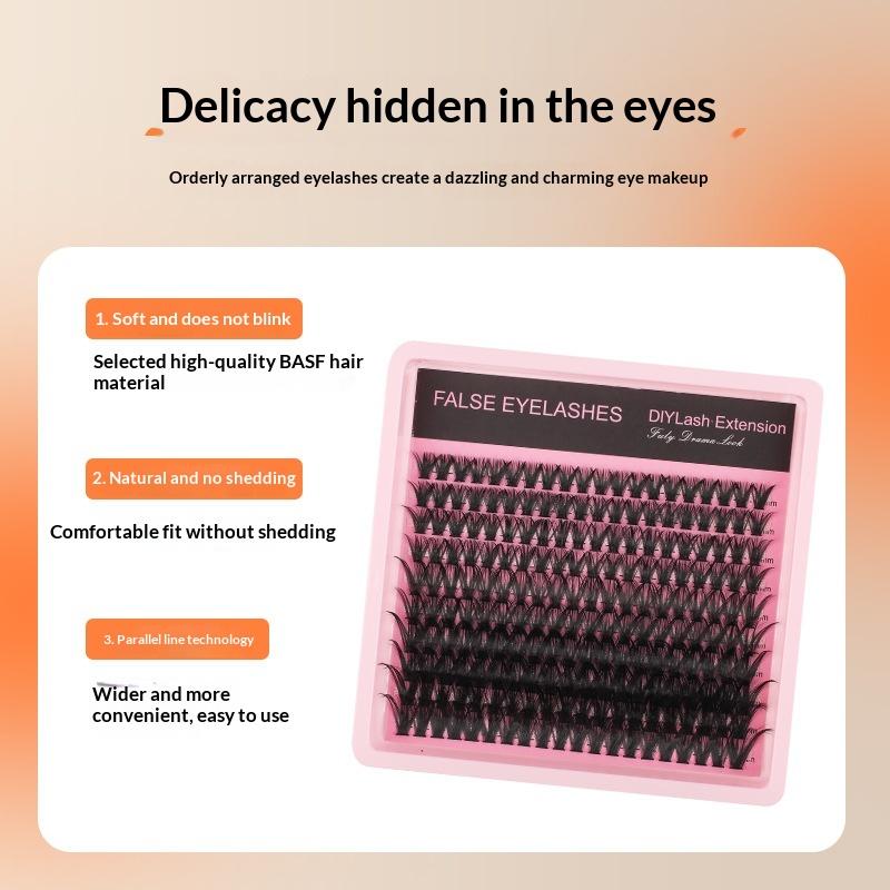 رموش كثيفة منفوشة بتجعيد D من  - مراجعة Eyelash Extension Volume Lashes وسعره