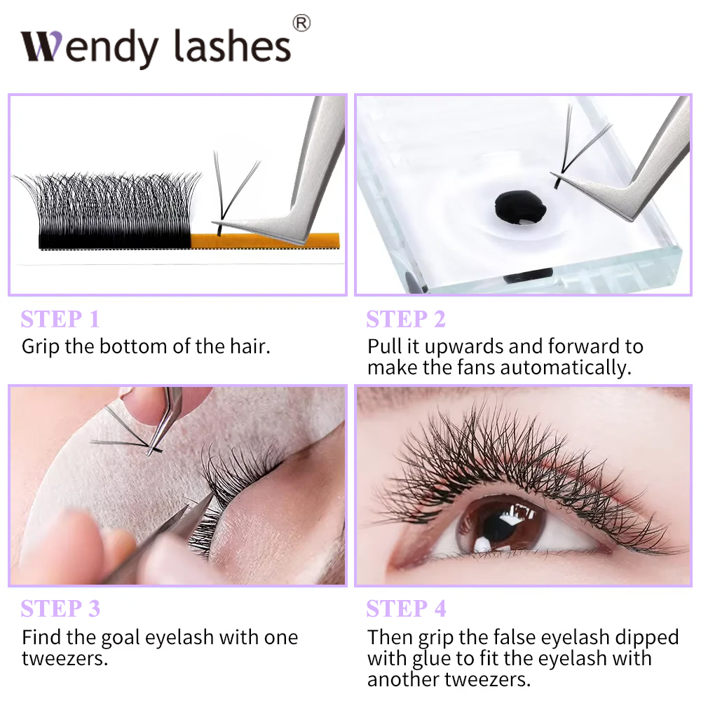وصلات رموش على شكل YY من ويندي - مراجعة Eyelash Extension Y Shape وسعره