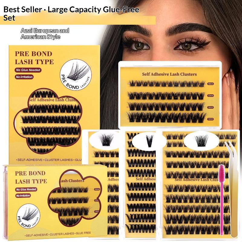 طقم جديد لتمديد الرموش بدون غر - مراجعة Faux Mink Lash وسعره