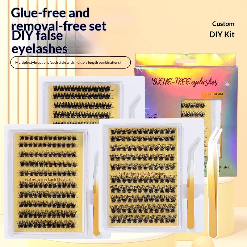طقم جديد لتمديد الرموش بدون غر - مراجعة Faux Mink Lash وسعره