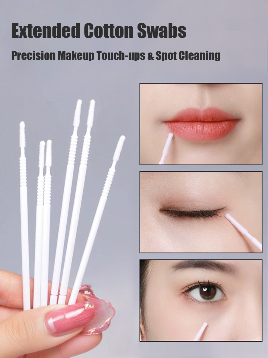 أعواد قطنية طويلة للاستخدام مر - مراجعة Lashes Eyelash Extension وسعره