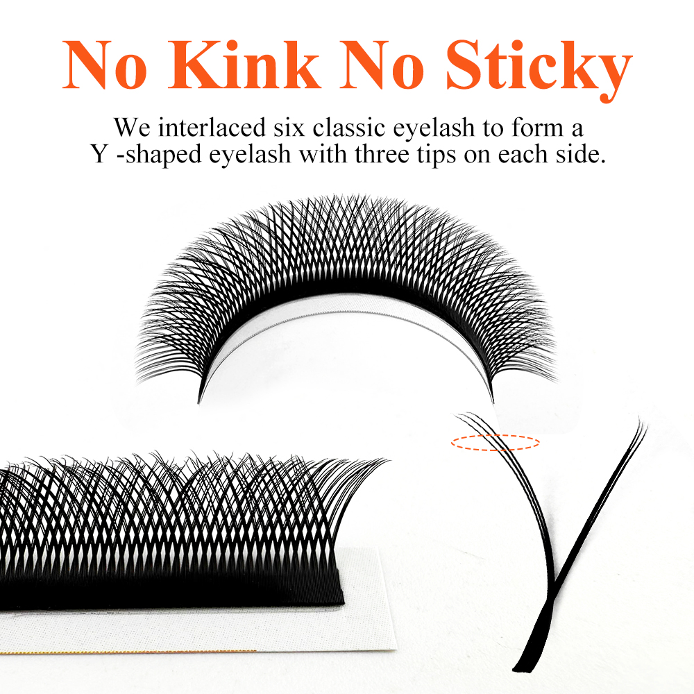 ملحقات رموش LAKANAKU Y أهداب و - مراجعة Eyelash Extension Y Shape وسعره