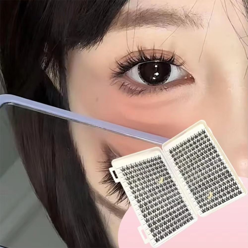 رموش صناعية بمظهر طبيعي مع تصم - مراجعة Faux Mink Lash وسعره