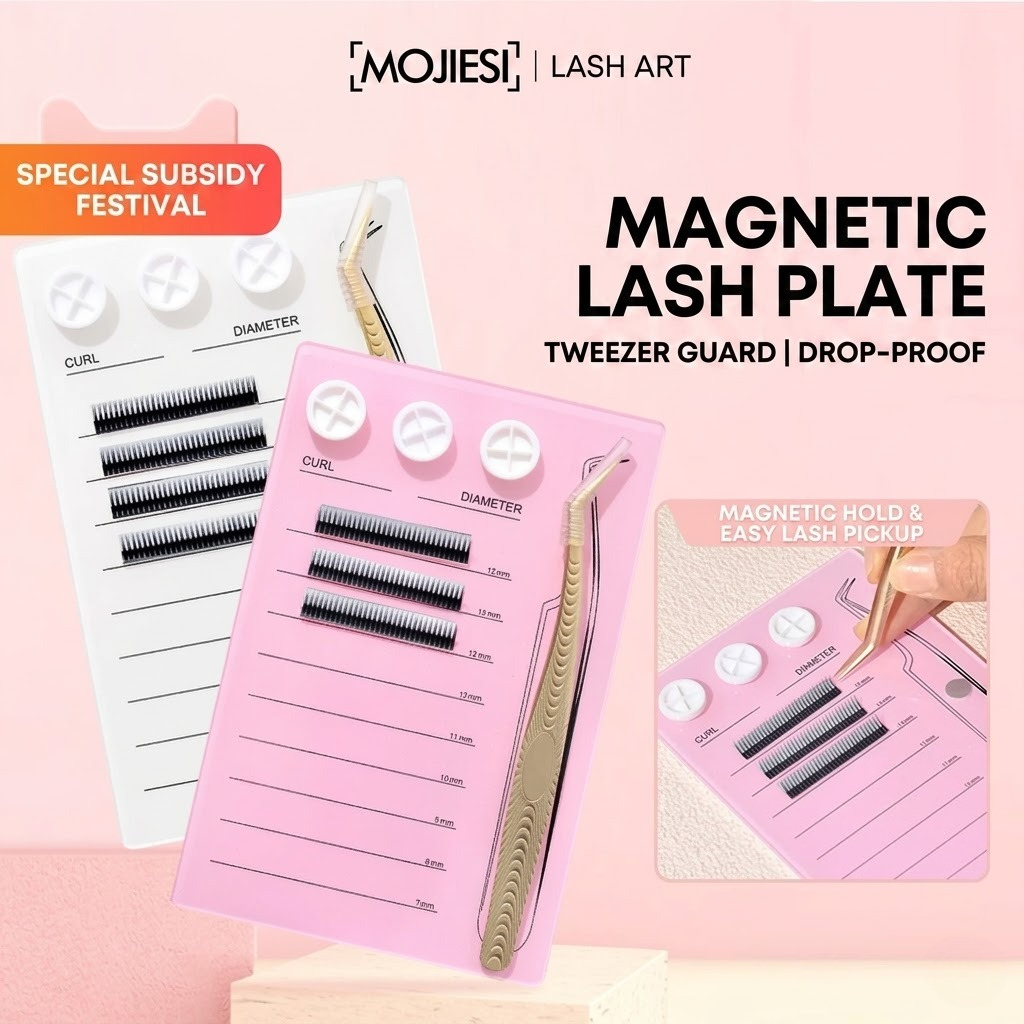 حامل مغناطيسي لرموش العين الاص - مراجعة Lash Tile Palette وسعره