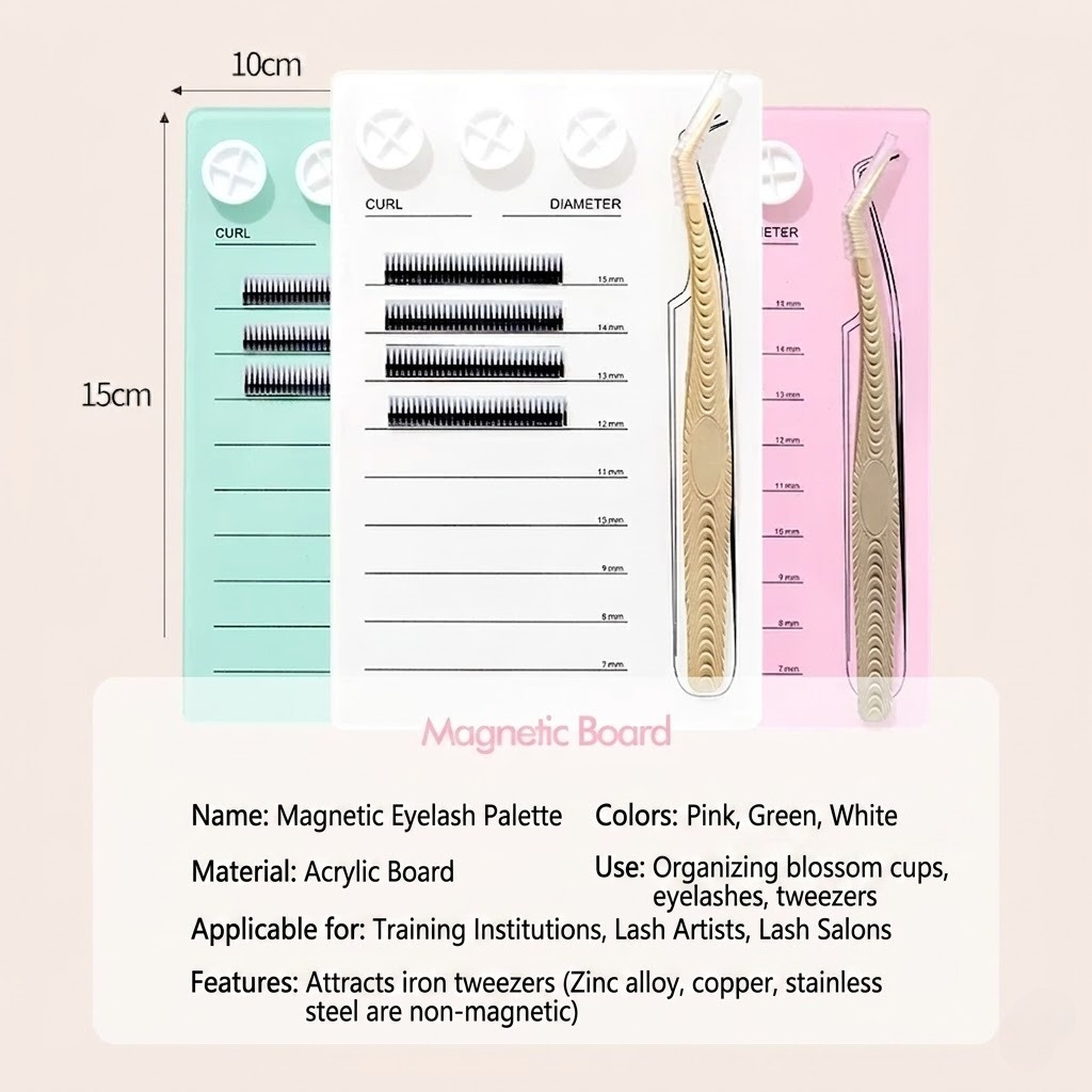 حامل مغناطيسي لرموش العين الاص - مراجعة Lash Tile Palette وسعره