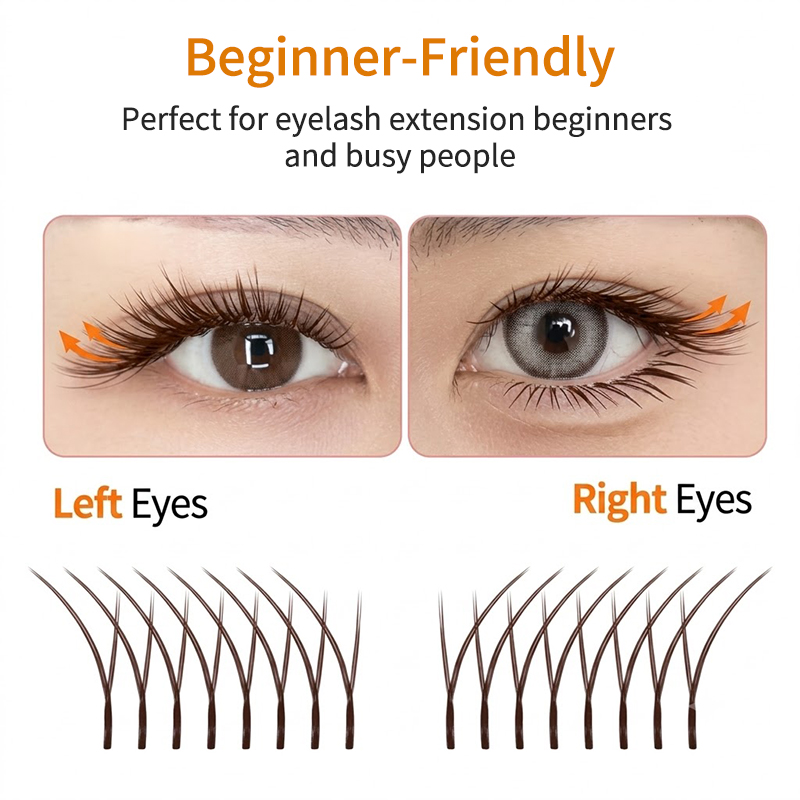 رموش وينكي بيوتي براون فوكس Yy - مراجعة Eyelash Extension Y Shape وسعره