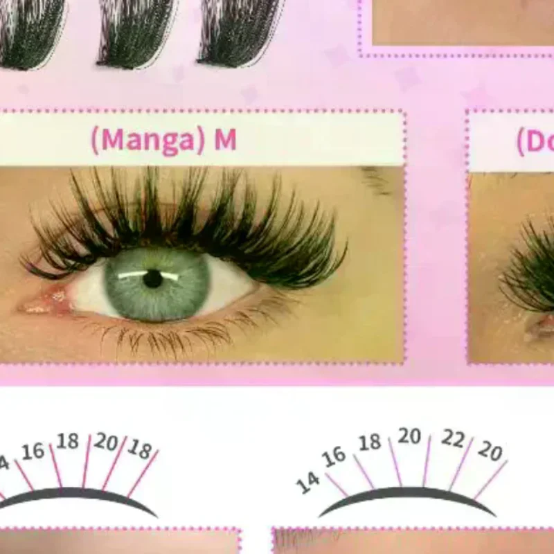 طقم رموش كثيفة، رموش فردية مدب - مراجعة Eyelash Extension Volume Lashes وسعره