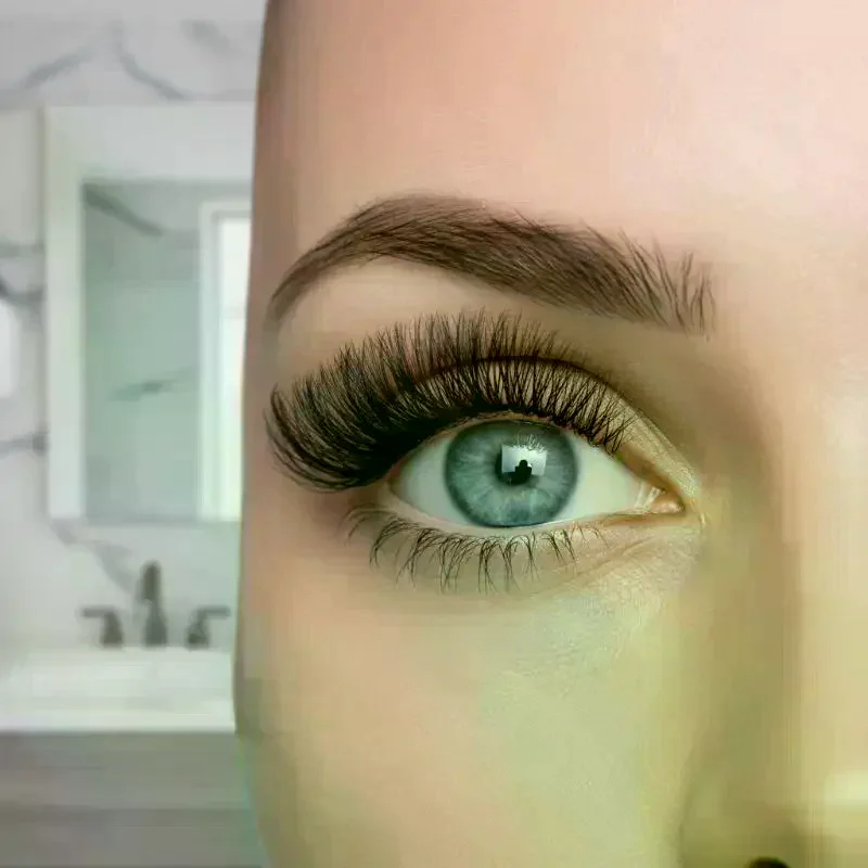 طقم رموش كثيفة، رموش فردية مدب - مراجعة Eyelash Extension Volume Lashes وسعره
