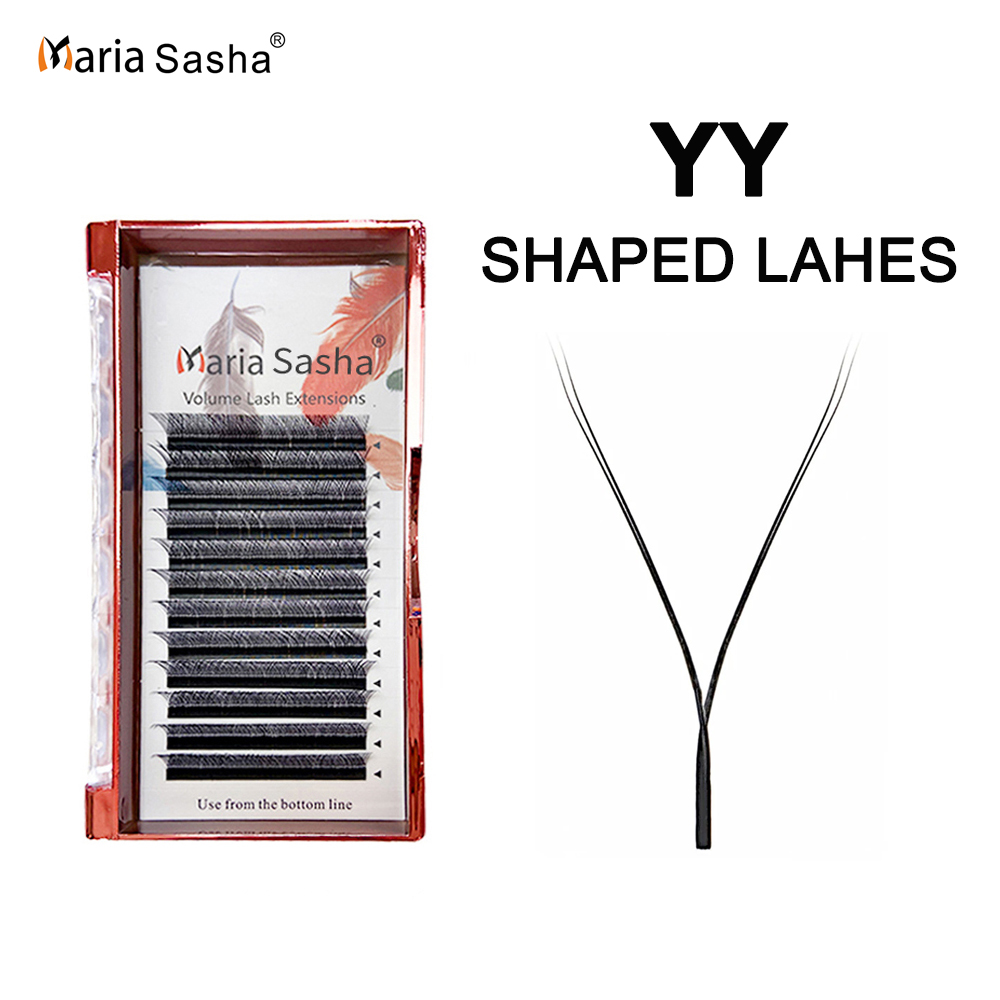 ماريا YY على شكل مجموعات الرمو - مراجعة Eyelash Extension Y Shape وسعره