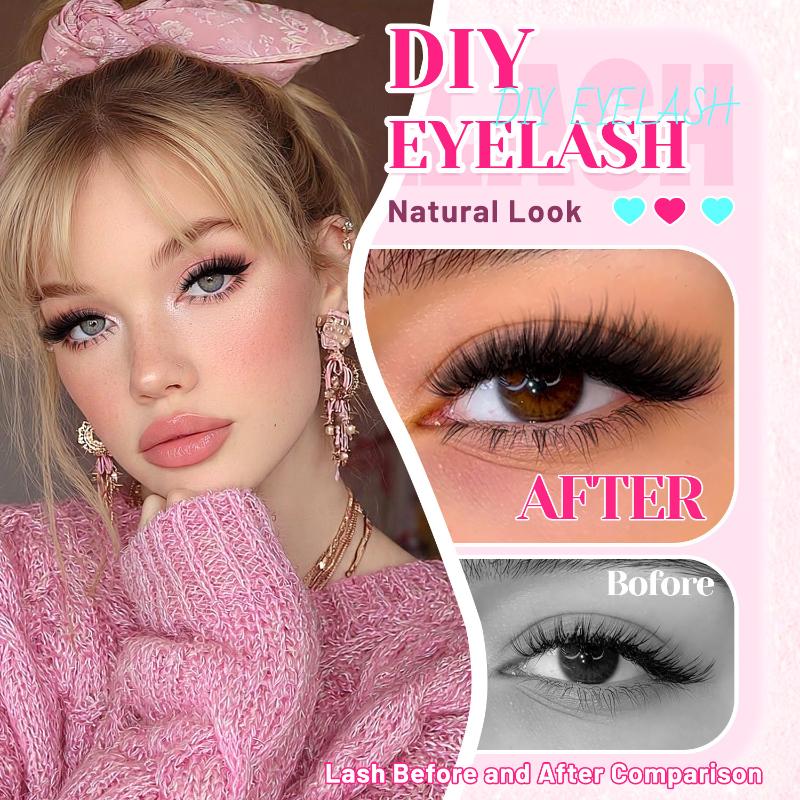 طقم تمديد الرموش، رموش فردية م - مراجعة Eyelash Extension Volume Lashes وسعره