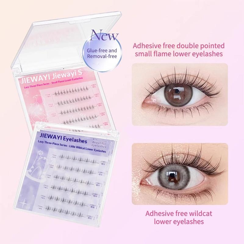 رموش سوداء ذاتية اللصق بدون غر - مراجعة Lash Adhesive Glue وسعره