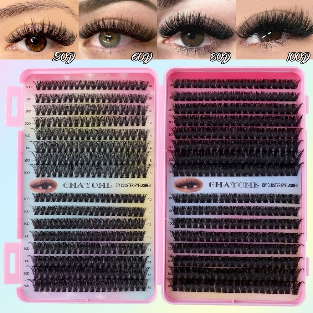 مجموعة تمديد الرموش الصناعية ذ - مراجعة Eyelash Extension Volume Lashes وسعره