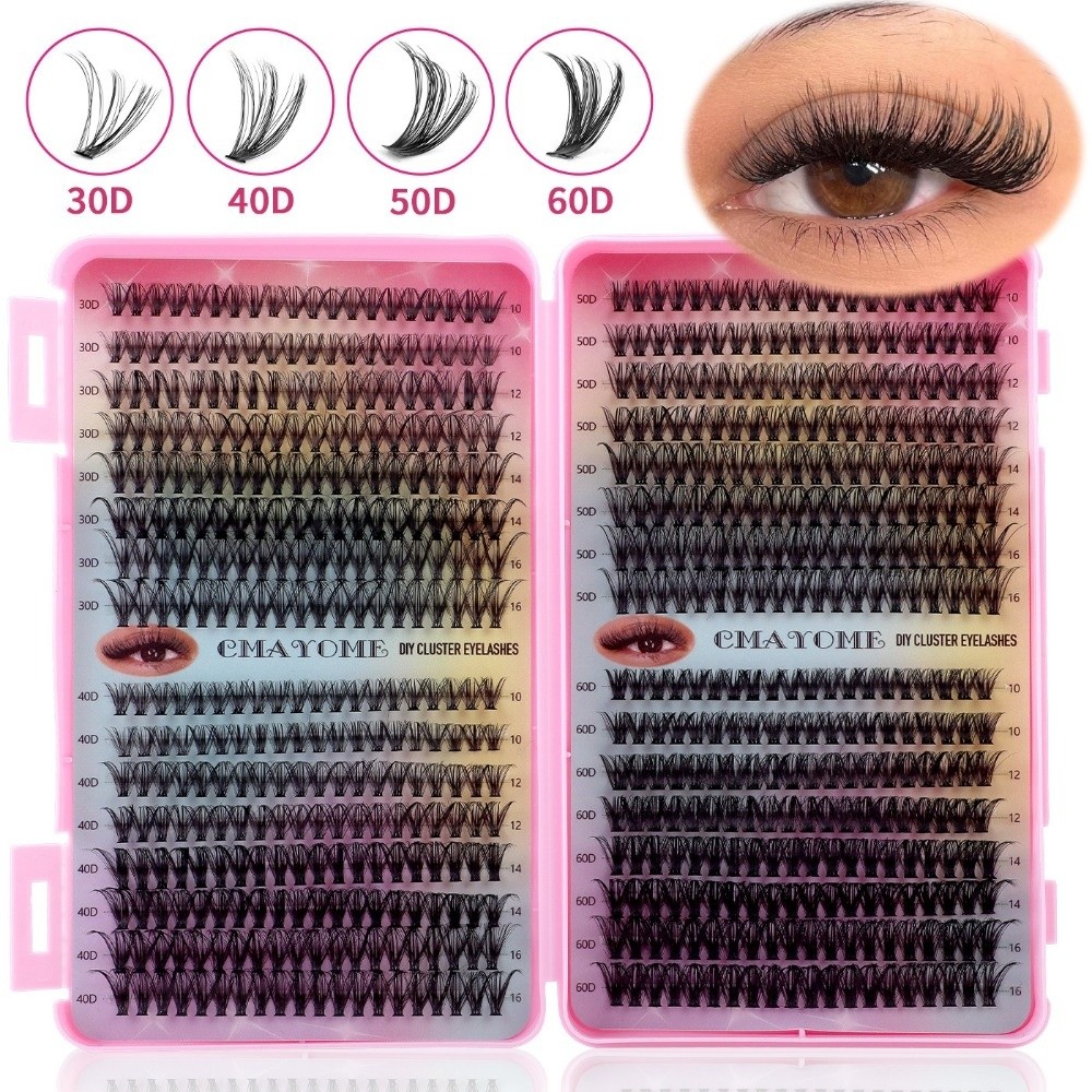 مجموعة تمديد الرموش الصناعية ذ - مراجعة Eyelash Extension Volume Lashes وسعره