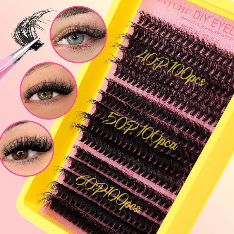 رموش ثلاثية الأبعاد من الفرو ا - مراجعة Eyelash Extension Volume Lashes وسعره
