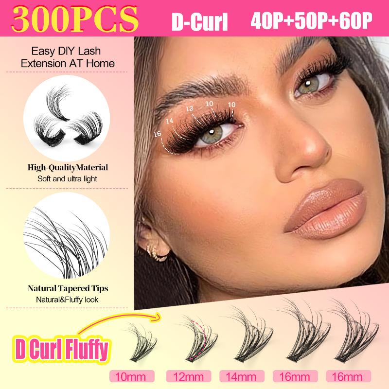 رموش ثلاثية الأبعاد من الفرو ا - مراجعة Eyelash Extension Volume Lashes وسعره
