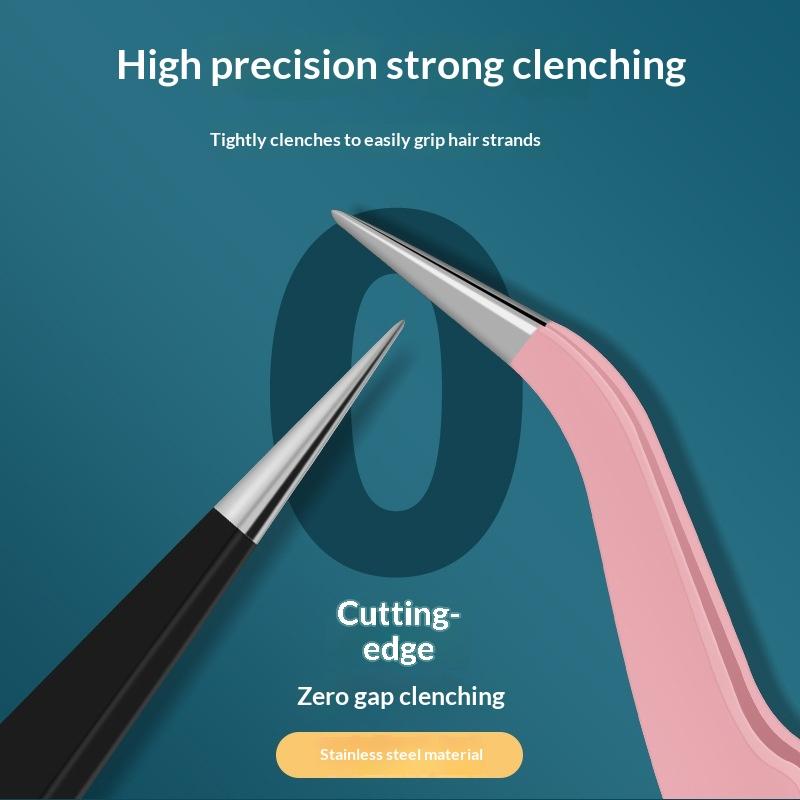 ملقط جديد من الفولاذ المقاوم ل - مراجعة Eyelash Extension Volume Lashes وسعره