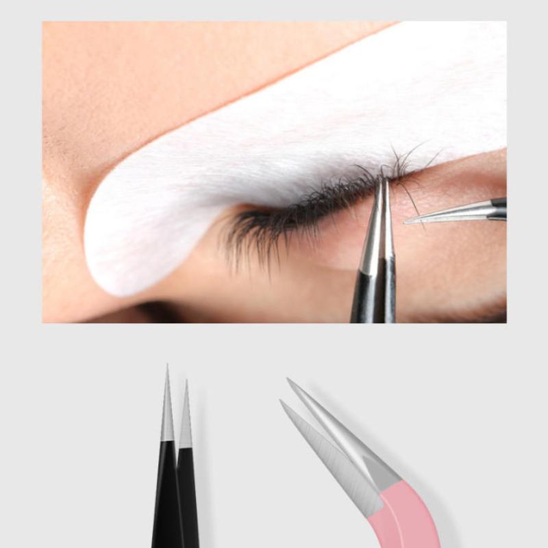 ملقط جديد من الفولاذ المقاوم ل - مراجعة Eyelash Extension Volume Lashes وسعره