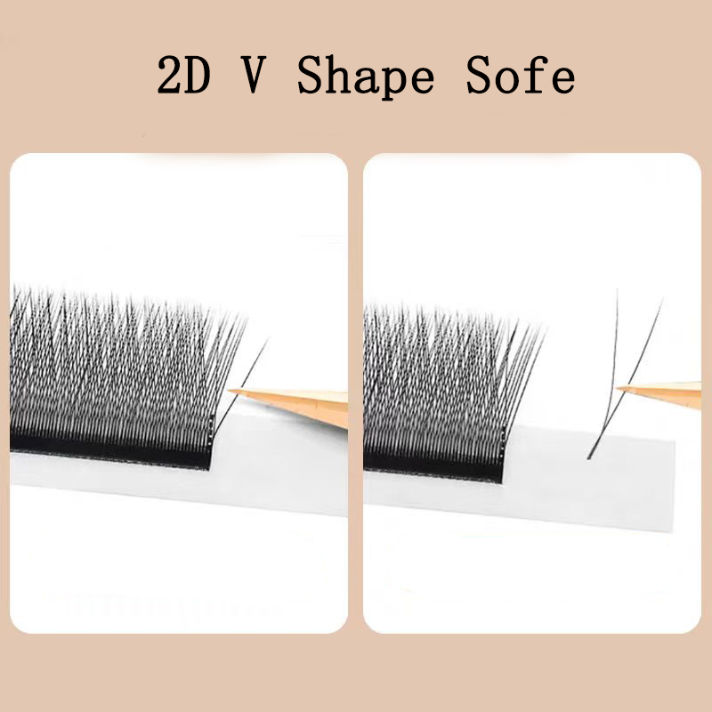 ماريا 2D Y شكل الرموش اليد قسط - مراجعة Eyelash Extension Y Shape وسعره